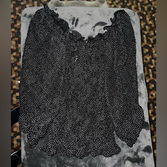 For Love & Lemons Lelia Mini Dress in Black Size XS New with tag - Picture 16 of 16